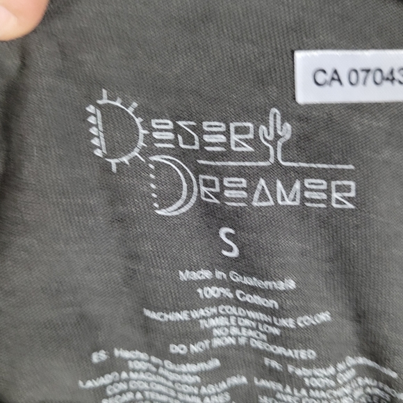 DESERT DREAMER | cutout knot detail rose short sleeve thin cotton dress - Picture 5 of 6